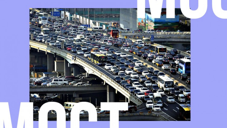 Топ самых загруженных улиц и мостов Киева